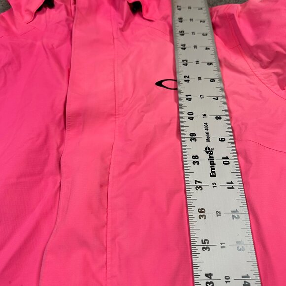 Oakley Women's Showcase Biozone 2.0 Winter Jacket Coat Neon Pink Black Medium - Picture 4 of 6